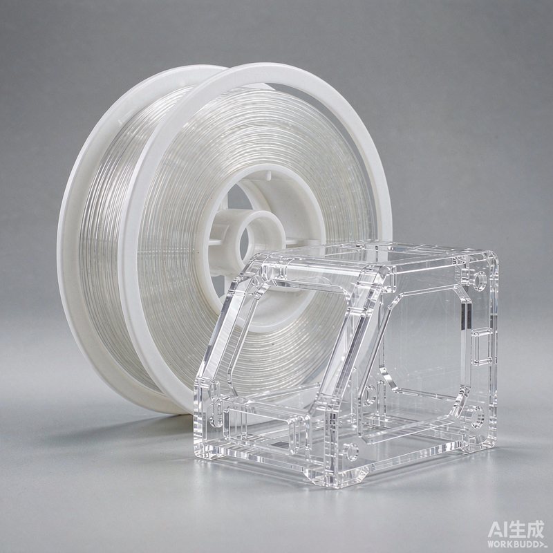 PC 3D打印材料实拍