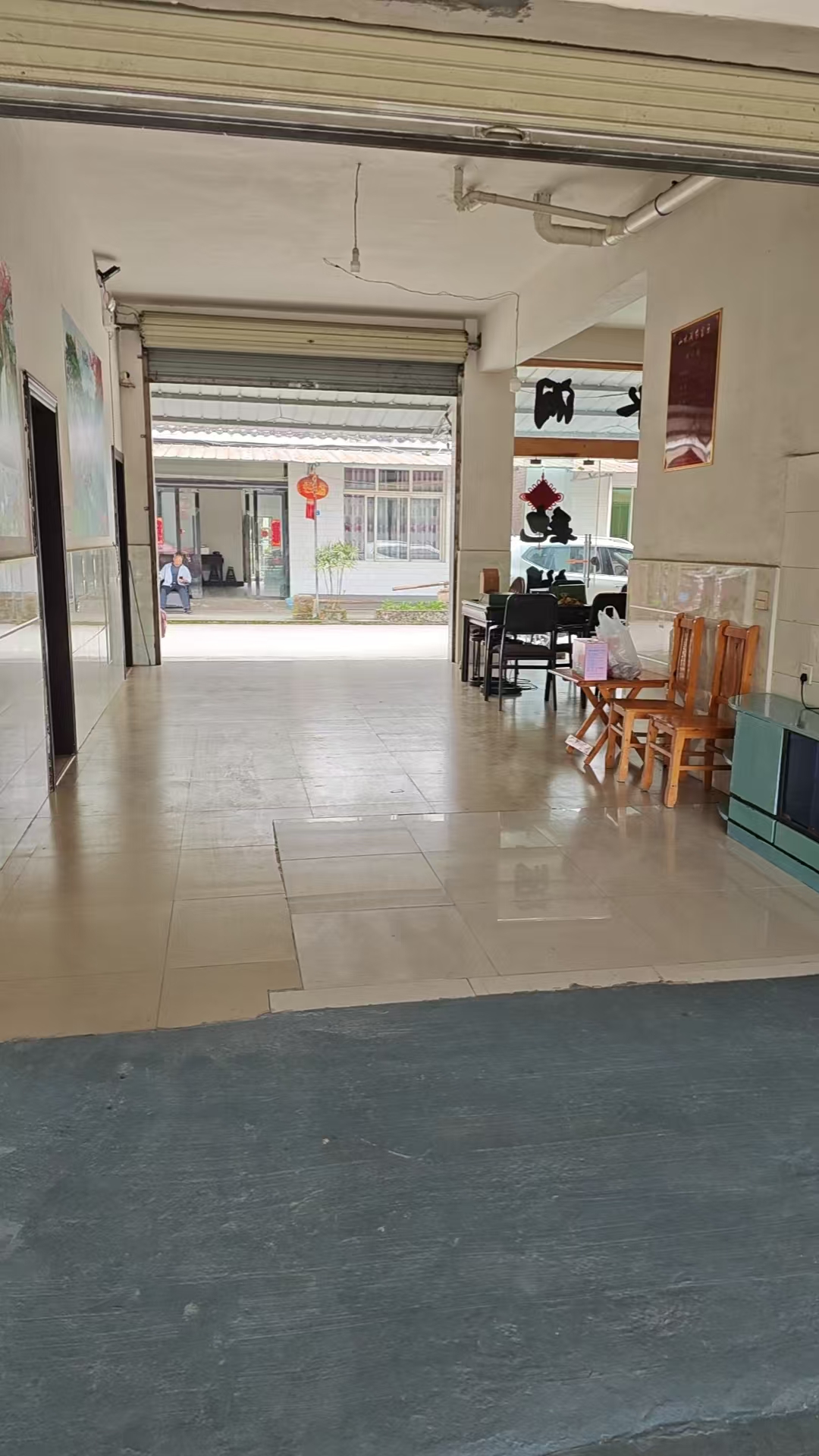 山水涧农家乐庭院